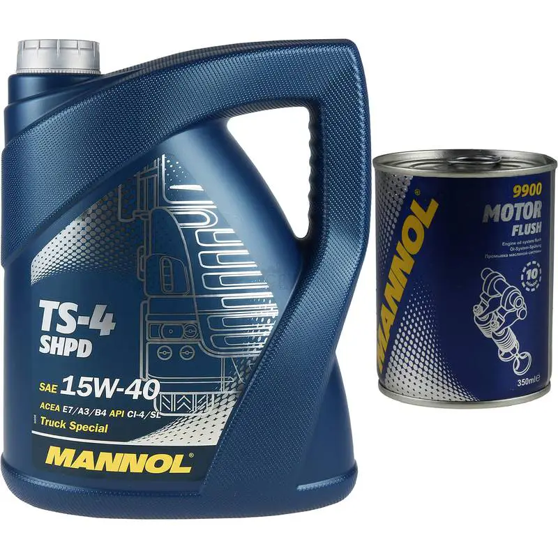 Ulei motor 15W40 Mannol 5L +aditiv cadou45.000 km API CI-4 Plus TS-4 SHPD
