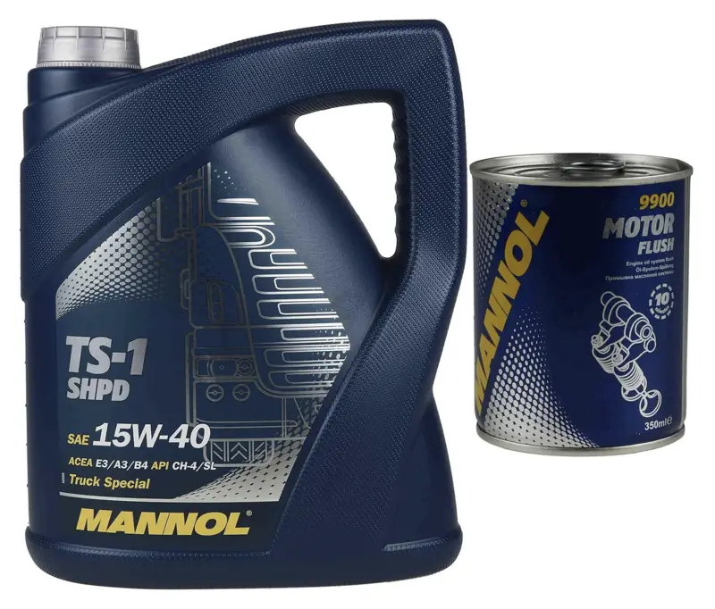 Ulei motor 15W40 Mannol TS-1 SHPD 5L +aditiv cadou