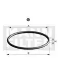 Etansare filtru ulei Mann-Filter Di124-01