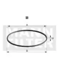 Etansare filtru ulei Mann-Filter Di74-01