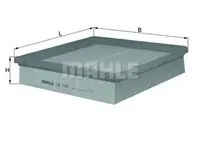 Filtru aer habitaclu Mahle Original LA148