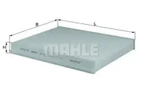 Filtru aer habitaclu Mahle Original LA153