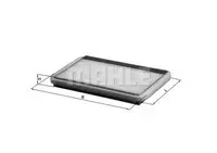 Filtru aer habitaclu Mahle Original LA16