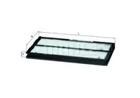 Filtru aer habitaclu Mahle Original LA177/1
