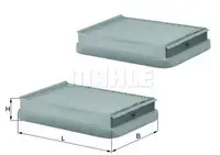 Filtru aer habitaclu Mahle Original LA17/S