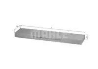 Filtru aer habitaclu Mahle Original LA242