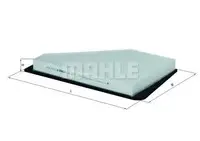 Filtru aer habitaclu Mahle Original LA287