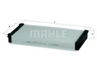 Filtru aer habitaclu Mahle Original LA32/2