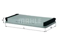 Filtru aer habitaclu Mahle Original LA32/3