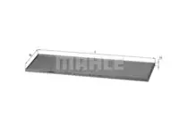 Filtru aer habitaclu Mahle Original LA355