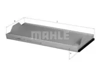 Filtru aer habitaclu Mahle Original LA358