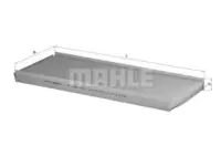 Filtru aer habitaclu Mahle Original LA390
