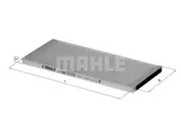 Filtru aer habitaclu Mahle Original LA398