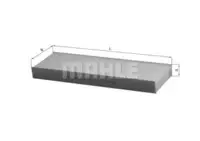 Filtru aer habitaclu Mahle Original LA42/1