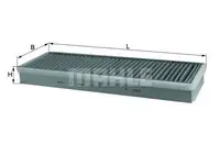 Filtru aer habitaclu Mahle Original LA43