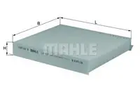 Filtru aer habitaclu Mahle Original LA457