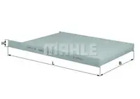 Filtru aer habitaclu Mahle Original LA469