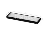 Filtru aer habitaclu Mahle Original LA495