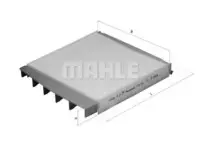 Filtru aer habitaclu Mahle Original LA54