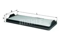 Filtru aer habitaclu Mahle Original LA575
