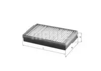 Filtru aer habitaclu Mahle Original LA71