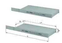 Filtru aer habitaclu Mahle Original LA751/S
