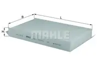 Filtru aer habitaclu Mahle Original LA97
