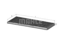 Filtru aer habitaclu Mahle Original LAK11