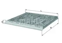 Filtru aer habitaclu Mahle Original LAK131