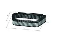 Filtru aer habitaclu Mahle Original LAK176