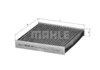 Filtru aer habitaclu Mahle Original LAK184