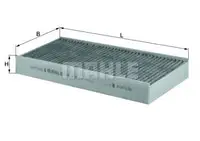 Filtru aer habitaclu Mahle Original LAK232