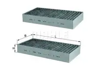 Filtru aer habitaclu Mahle Original LAK295/S