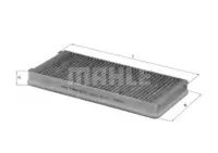 Filtru aer habitaclu Mahle Original LAK32/1