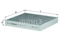 Filtru aer habitaclu Mahle Original LAK436