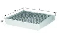 Filtru aer habitaclu Mahle Original LAK54