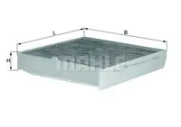 Filtru aer habitaclu Mahle Original LAK54/1