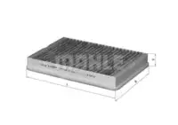 Filtru aer habitaclu Mahle Original LAK79