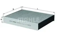 Filtru aer habitaclu Mahle Original LAK812