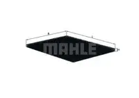 Filtru aer habitaclu Mahle Original LAP11