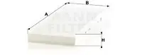 Filtru aer habitaclu Mann-Filter CU3955