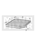 Filtru aer habitaclu Mann-Filter CUK26007