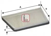 Filtru, aer habitaclu Sofima S3044C
