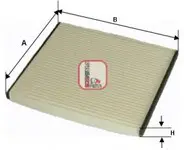 Filtru, aer habitaclu