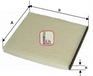 Filtru, aer habitaclu Sofima S3053C