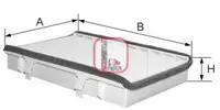 Filtru, aer habitaclu Sofima S3071C