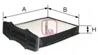 Filtru, aer habitaclu Sofima S3105C
