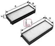 Filtru, aer habitaclu Sofima S3121C