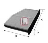 Filtru, aer habitaclu Sofima S3148C