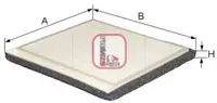 Filtru, aer habitaclu Sofima S3188C